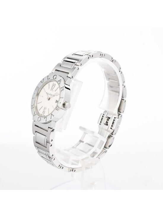 Bvlgari Stainless Steel Serpenti Tubogas 35mm Grey Dial  Bvlgari Watch Silver